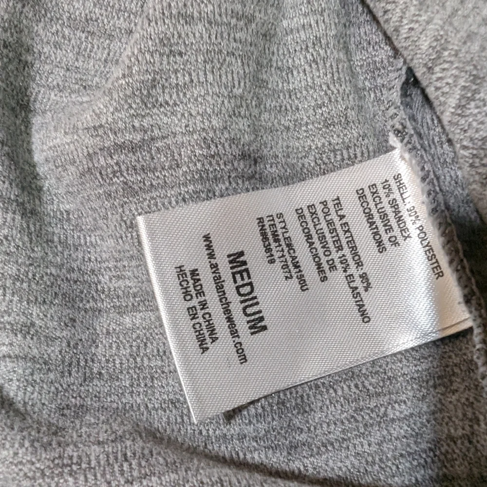 Avalanche‎ Men's M Lined 1/4 Zip Pullover